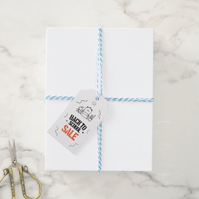Wanddekal Geschenkanhänger (Mit Garn)