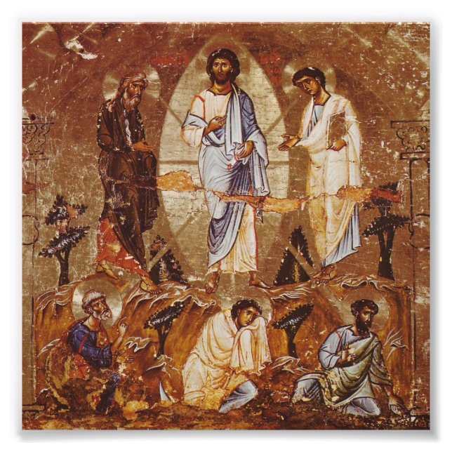 Wandel auf dem Sinai Fotodruck (Vorne)