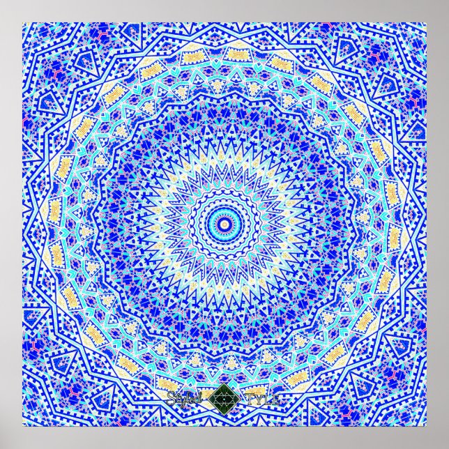 Wandeln Sie verlorene Mandala um Poster (Vorne)