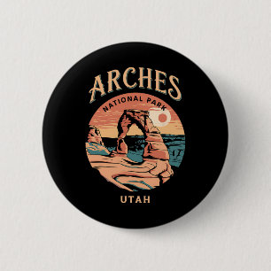 Wander Camping Abenteuer Explorer Arches National Button