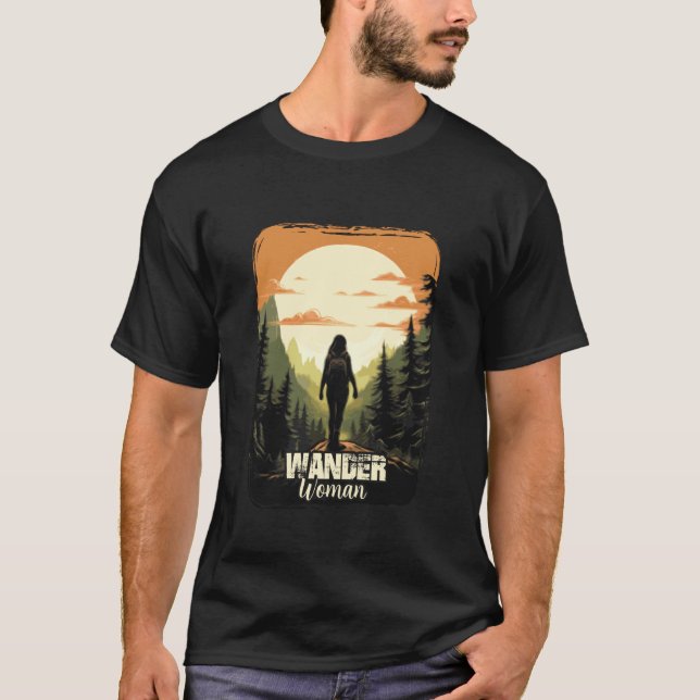 Wander-Frau T-Shirt (Vorderseite)