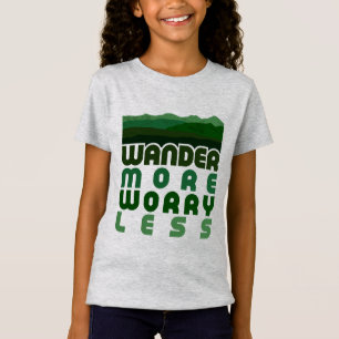Wander mehr Besorgnis weniger T - Shirt