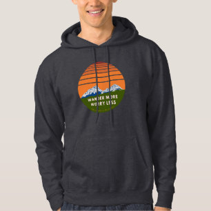 Wander mehr Sorgen weniger Hoodie