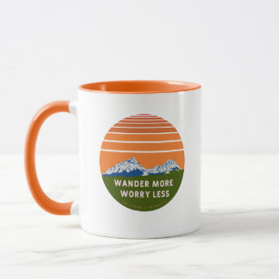 Wander mehr Sorgen weniger Tasse