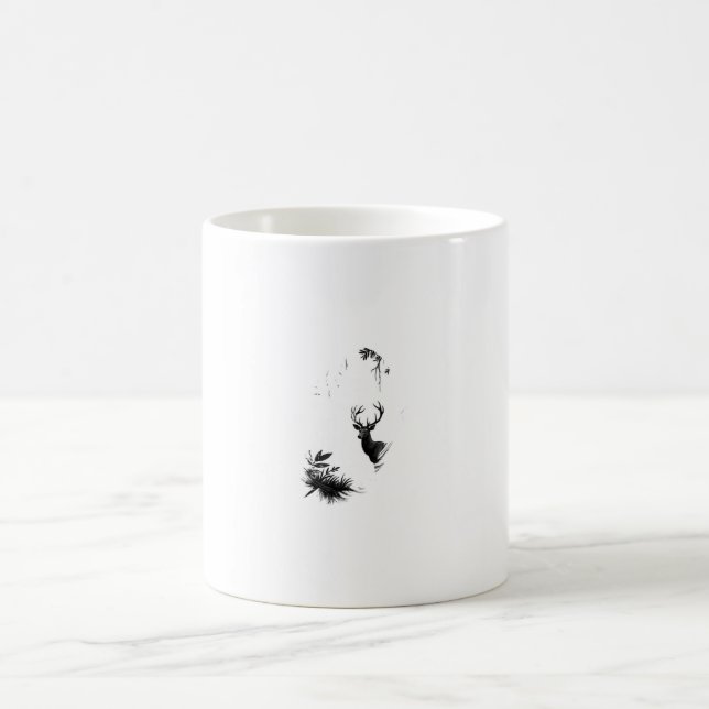 Wander mit der Natur Funny Kaffeetasse (Mittel)