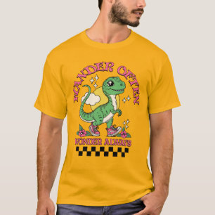 Wander Often Wonder Always – Reisespruch mit Bewus T-Shirt
