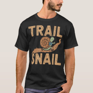 Wander-Schnecke - Lustiger Wandernde Bergsteiger-W T-Shirt