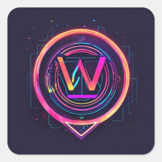 Wander Wwise Quadratischer Aufkleber