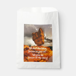 Wanderbalanciertes Rock Gastgeschenk Bag Geschenktütchen
