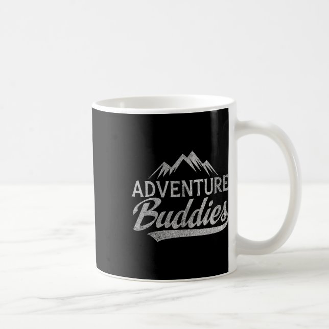 Wanderberge-Abenteuer-Buddy-Paare  Kaffeetasse (Rechts)