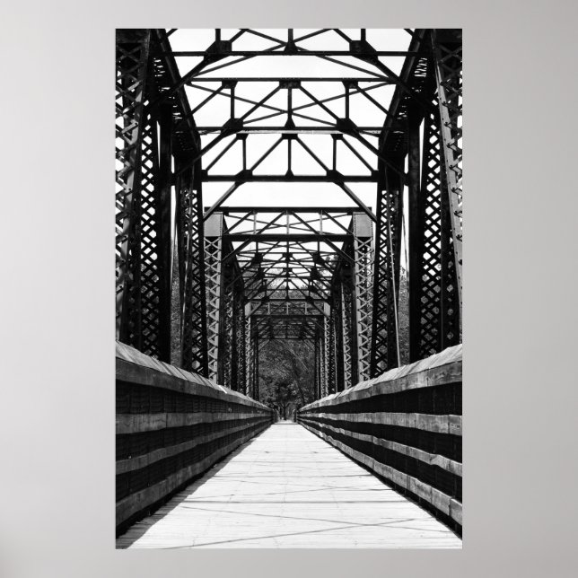 Wanderbrücke Poster (Vorne)