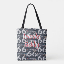 Wandere kühn tasche