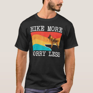 Wandere mehr, sorge dich weniger Belgischer Tervur T-Shirt