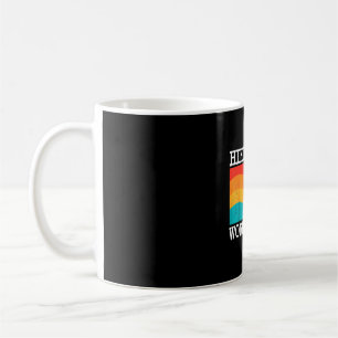 Wandere mehr, sorge dich weniger Berner Sennenhund Kaffeetasse