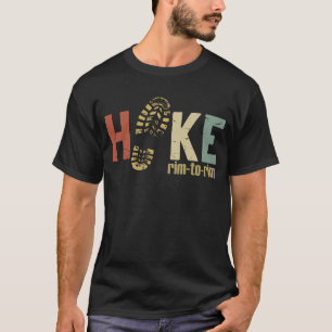Wandere von Rand zu Rand lustiges Camping 2 T-Shirt