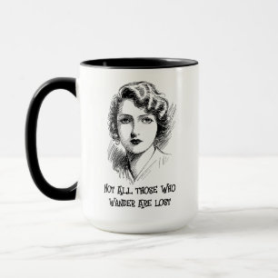 Wanderende Frauen Combo-Tasse Tasse