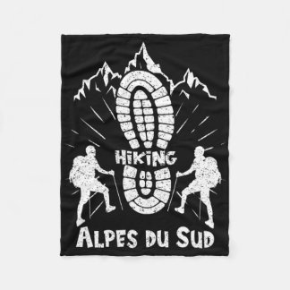 Wanderer Alpes Du Sud Frankreich Wanderurlaub Ski Fleecedecke