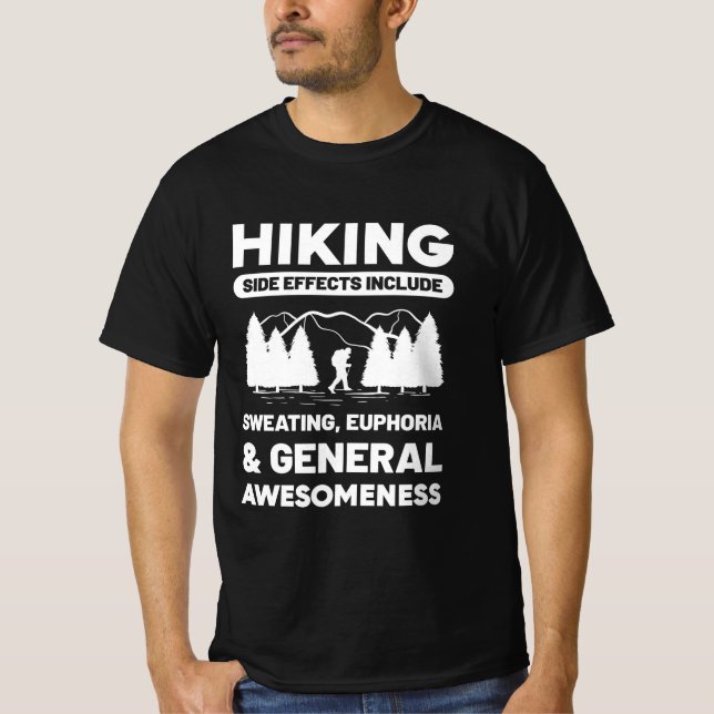 Wanderer als General Awesomeness T-Shirt (Vorderseite)
