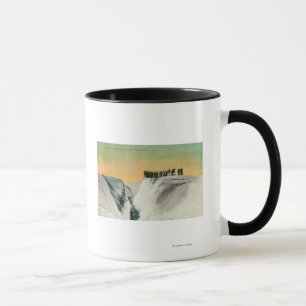 Wanderer auf Muir Gletscher, AlaskaMuir Gletscher, Tasse
