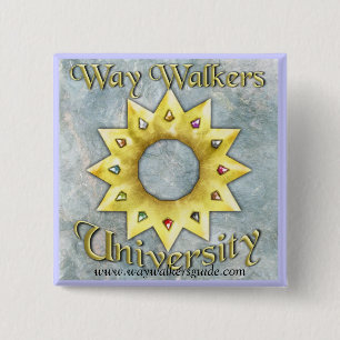 Wanderer: Button am Universitätsplatz (Schaltflä
