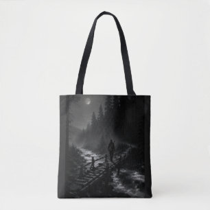 Wanderer Collection WO07 – Mondbeschienene Holzbrü Tasche