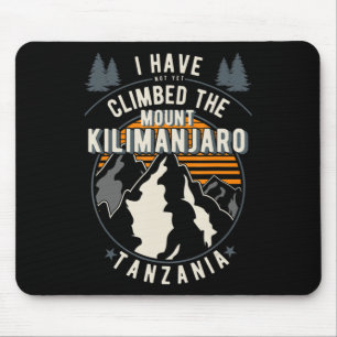Wanderer haben nicht klettersteigen Berg Kilim Mousepad