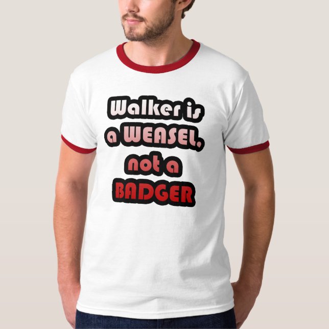Wanderer ist ein WEASEL T-Shirt (Vorderseite)