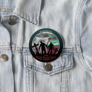 Wanderer-Jägers-Kreuzfahrtknopf Button