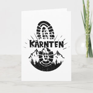 Wanderer Kärnten Kärnten Österreich Urlaub Karte