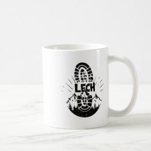 Wanderer Lech Vorarlberg Österreich Urlaub Kaffeetasse
