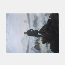 Wanderer oberhalb des Nebelmeers (von C.D. Friedri Fußmatte