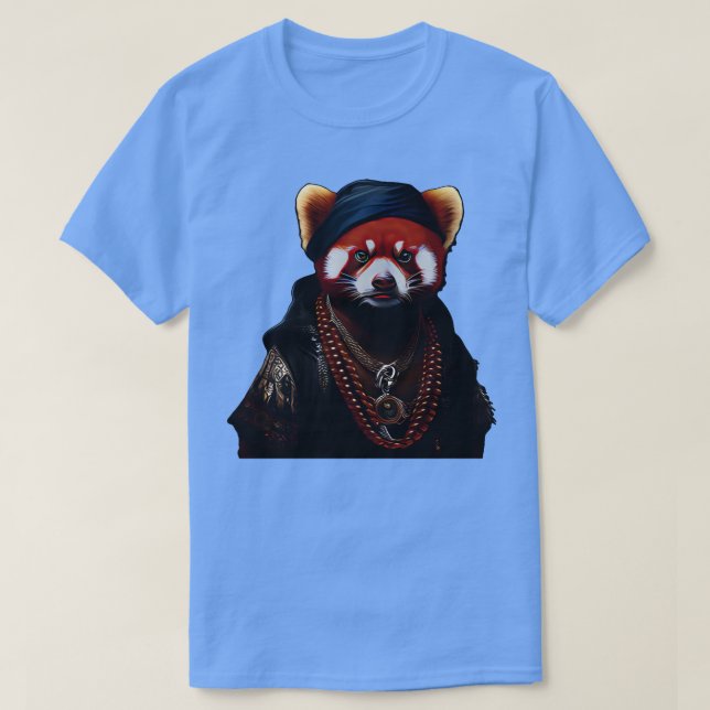 Wanderer Red Panda T-Shirt (Design vorne)