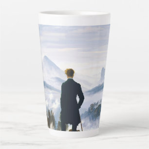 Wanderer über dem Nebelmeer, Caspar D Friedrich  Milchtasse