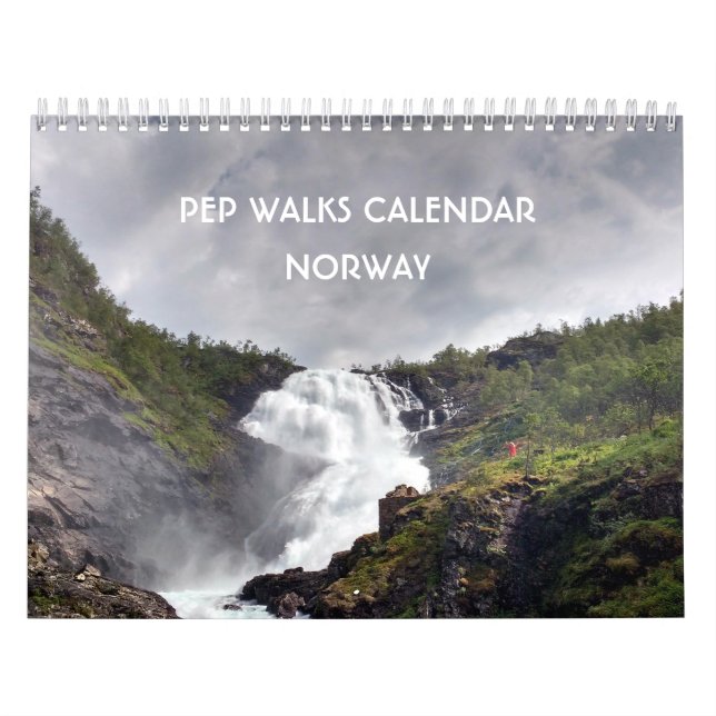 WANDERER VON NORWEGEN KALENDER (Titelbild)