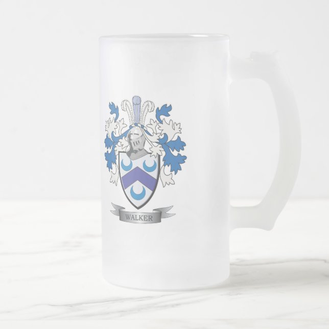 Wanderer-Wappen Mattglas Bierglas (Rechts)