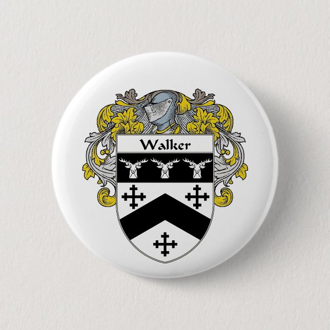 Wanderer-Wappen (überzogen) Button (Vorderseite)