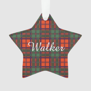 Wandererclan karierter schottischer Kilt Tartan Ornament