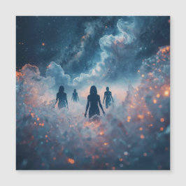 Wanderers in the Cosmic Mist Magnetkarte