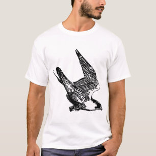 Wanderfalke-Skizze T-Shirt