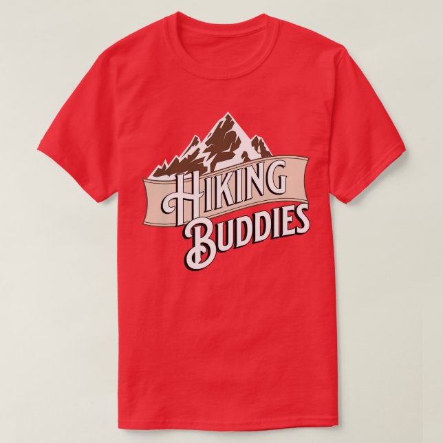 Wanderfreunde T-Shirt (Design vorne)