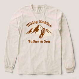 Wanderfreunde Vater-Sohn-Bergabenteuer Tri-Blend Shirt