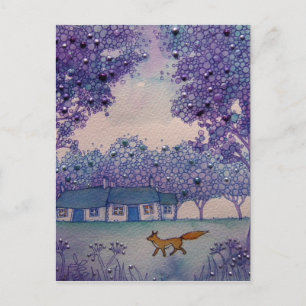 Wanderfuchs Postkarte