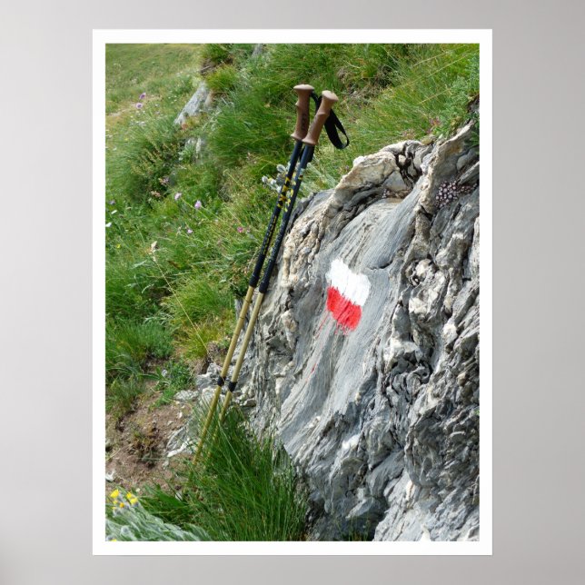 Wandergebiete, Wanderwege Mendrisiotto, Grand Tour Poster (Vorne)
