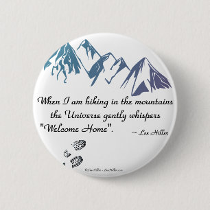 Wandergebirge Universum Flüstern Begrüßung Zuhause Button