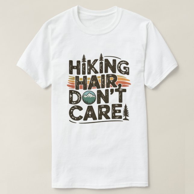 Wanderhair Fantastisches Abenteuer im Freien T-Shirt (Design vorne)