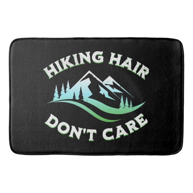 Wanderhair ist dir egal badematte (Vorderseite)