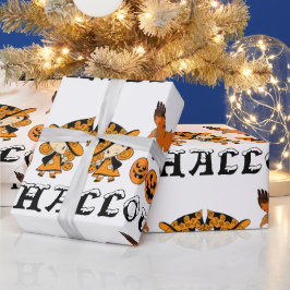 WanderHexensprechende Kürbislaternen Halloween Geschenkpapier