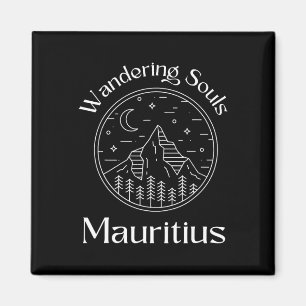 Wandering Souls Mauritius Urlaub Reise  Magnet