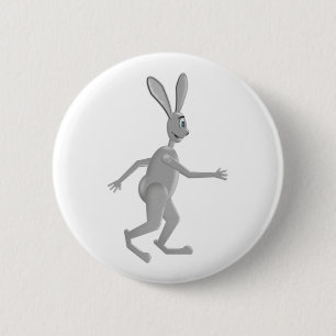 Wanderkaninchen Button