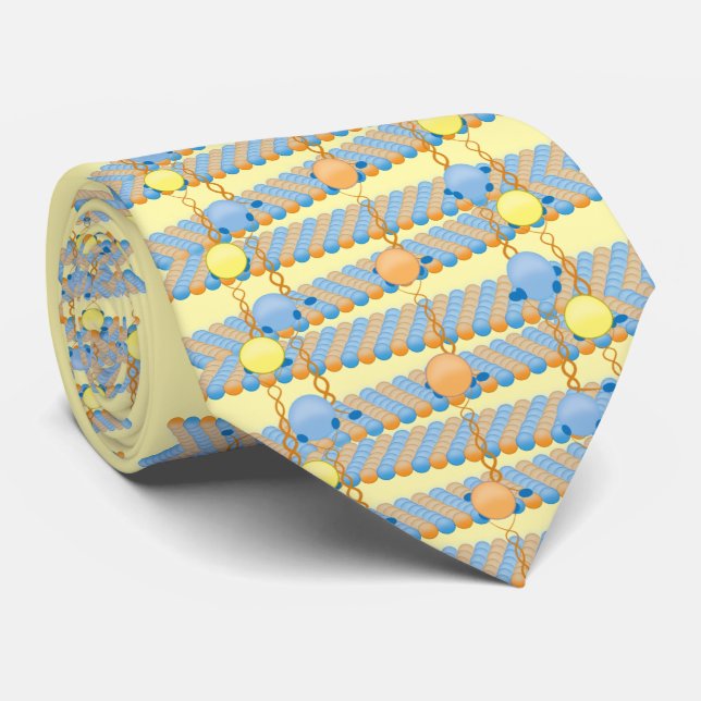 Wanderkinesin Motor Protein Neck Tie Krawatte (Gerollt)